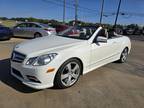 2011 Mercedes Benz E-CLASS E550