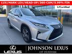 2018 Lexus RX 350L LUX/MARK LEV/HEAD-UP/360-CAM/NAV/L-CERTIFIED