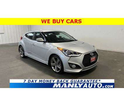 2015 Hyundai Veloster Turbo is a Silver 2015 Hyundai Veloster Turbo Coupe in Santa Rosa CA