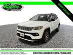 2024 Jeep Compass White, 590 miles