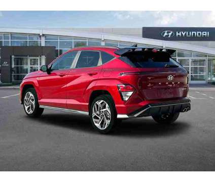 2024 Hyundai Kona N Line is a Red 2024 Hyundai Kona SUV in New Hudson MI