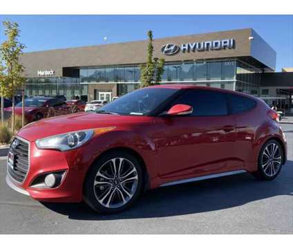 2016 Hyundai Veloster Turbo is a Red 2016 Hyundai Veloster Turbo Coupe in Lindon UT