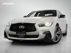 2023 Infiniti Q50 White, 7K miles