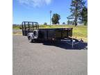 2024 PJ Trailers Utility U7 77 X 14' 3k