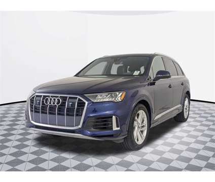 2024 Audi Q7 55 Prestige quattro is a Blue 2024 Audi Q7 3.6 Trim SUV in Silver Spring MD