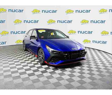 2023 Hyundai Elantra N DCT is a Blue 2023 Hyundai Elantra Sedan in North Kingstown RI