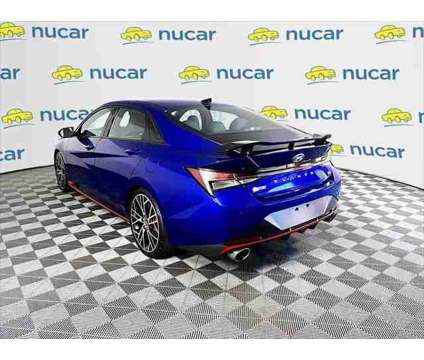 2023 Hyundai Elantra N DCT is a Blue 2023 Hyundai Elantra Sedan in North Kingstown RI