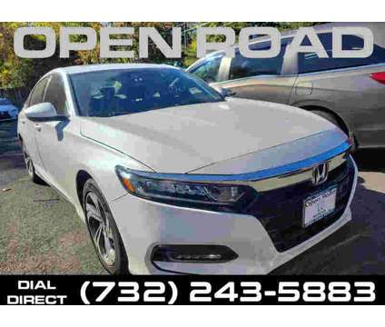 2018UsedHondaUsedAccordUsedCVT is a Silver, White 2018 Honda Accord Car for Sale in Edison NJ