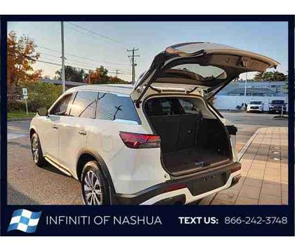 2025 Infiniti QX60 PURE AWD is a White 2025 Infiniti QX60 Pure SUV in Nashua NH