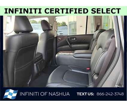 2017 Infiniti QX80 - PRO-ASSIST - NAV - LEATHER -MOONROOF is a Grey 2017 Infiniti QX80 SUV in Nashua NH