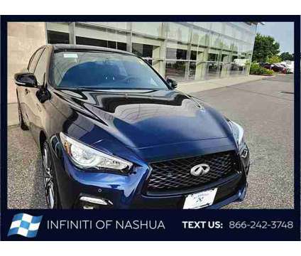 2024 Infiniti Q50 RED SPORT 400 AWD is a Blue 2024 Infiniti Q50 Sedan in Nashua NH