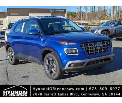 2024 Hyundai Venue Limited is a Blue 2024 Station Wagon in Kennesaw GA