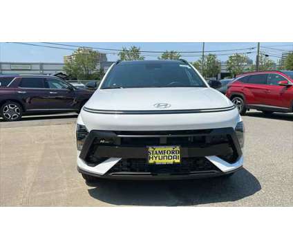 2024 Hyundai Kona N Line is a White 2024 Hyundai Kona SUV in Danbury CT