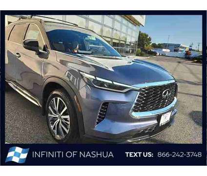 2025 Infiniti QX60 AUTOGRAPH AWD is a Black, Blue 2025 Infiniti QX60 SUV in Nashua NH