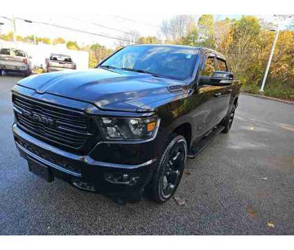 2019 Ram 1500 Big Horn/Lone Star is a Black 2019 RAM 1500 Model Big Horn Truck in Auburn MA