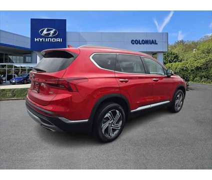 2022 Hyundai Santa Fe SEL is a Red 2022 Hyundai Santa Fe SUV in New London CT