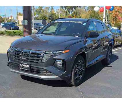 2024 Hyundai Tucson Hybrid N Line is a Grey 2024 Hyundai Tucson Hybrid in Palatine IL