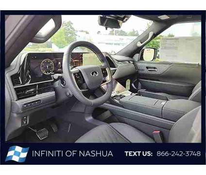 2025 Infiniti QX80 AUTOGRAPH AWD is a Black 2025 Infiniti QX80 SUV in Nashua NH