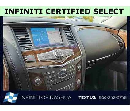 2017 Infiniti QX80 - LUXE - NAVIGATION - MOONROOF - LEATHER! is a Silver 2017 Infiniti QX80 SUV in Nashua NH