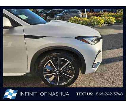 2025 Infiniti QX50 Sport AWD is a White 2025 Infiniti QX50 Station Wagon in Nashua NH