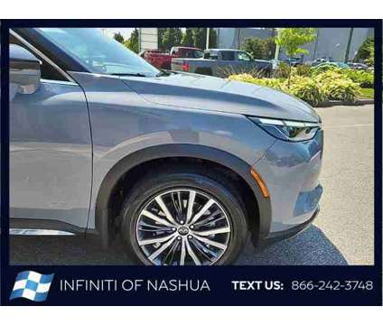 2025 Infiniti QX60 AUTOGRAPH AWD is a Black, Grey 2025 Infiniti QX60 SUV in Nashua NH