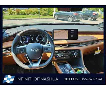 2025 Infiniti QX60 AUTOGRAPH AWD is a Black, Grey 2025 Infiniti QX60 SUV in Nashua NH