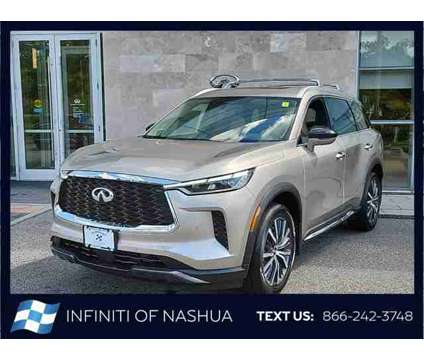 2025 Infiniti QX60 SENSORY AWD is a Silver 2025 Infiniti QX60 SUV in Nashua NH