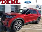 2025 Ford Explorer Red, new