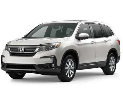 2021 Honda Pilot AWD EX-L is a Silver, White 2021 Honda Pilot Car for Sale in Union NJ