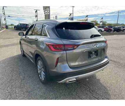 2025 Infiniti QX50 LUXE is a Grey 2025 Infiniti QX50 Luxe Station Wagon in Akron OH