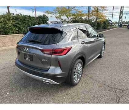 2025 Infiniti QX50 LUXE is a Grey 2025 Infiniti QX50 Luxe Station Wagon in Akron OH