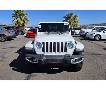 2020 Jeep Wrangler Unlimited Sahara 4X4 is a White 2020 Jeep Wrangler Unlimited Sahara SUV in Saint George UT