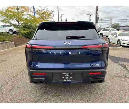 2025 Infiniti QX60 LUXE is a Blue 2025 Infiniti QX60 Luxe SUV in Akron OH