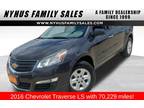 2016 Chevrolet Traverse Gray, 70K miles