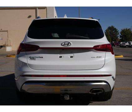 2022 Hyundai Santa Fe Calligraphy is a White 2022 Hyundai Santa Fe SUV in Lawrence KS