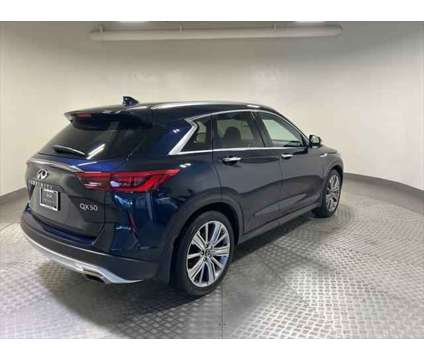 2022 Infiniti QX50 SENSORY AWD is a Blue 2022 Infiniti QX50 Station Wagon in Beachwood OH