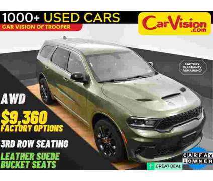 2021 Dodge Durango GT Plus is a Green 2021 Dodge Durango GT SUV in Norristown PA