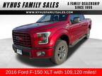 2016 Ford F-150 Red, 109K miles