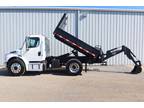 2015 Freightliner M2 106 10FT DUMP BED BACKHOE TRUCK - Bluffton,Ohio