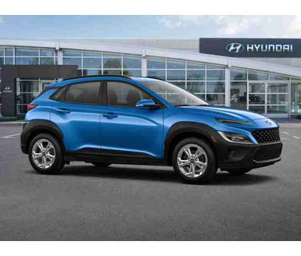 2022 Hyundai Kona SEL is a Blue 2022 Hyundai Kona SEL SUV in Libertyville IL