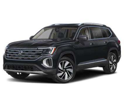 2025 Volkswagen Atlas 2.0T SEL is a Black 2025 Volkswagen Atlas 2.0T SEL SUV in Highland Park IL