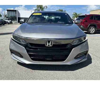 2018 Honda Accord Sport is a Silver 2018 Honda Accord Sport Sedan in Stuart FL