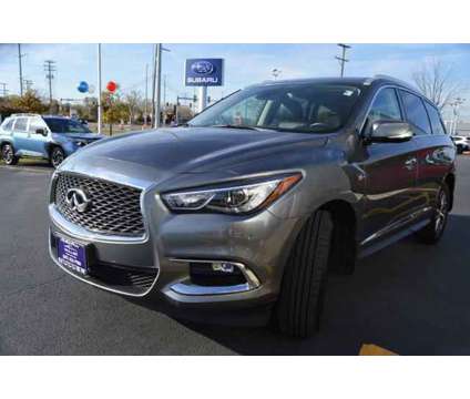 2019 Infiniti QX60 LUXE is a Grey 2019 Infiniti QX60 Luxe SUV in Highland Park IL