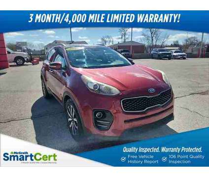 2017 Kia Sportage EX is a Red 2017 Kia Sportage EX SUV in Dubuque IA