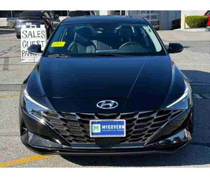 2023 Hyundai Elantra Hybrid Limited is a Black 2023 Hyundai Elantra Hybrid in Milford MA