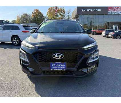 2020 Hyundai Kona SEL is a Black 2020 Hyundai Kona SEL SUV in Utica NY