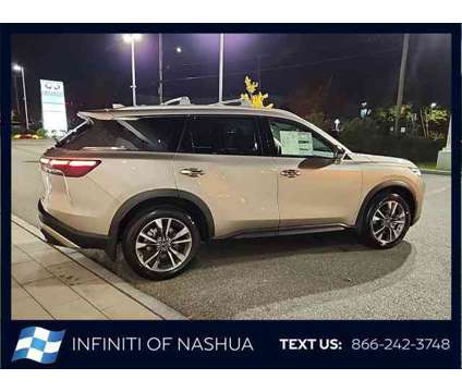 2025 Infiniti QX60 LUXE AWD is a Silver 2025 Infiniti QX60 Luxe SUV in Nashua NH