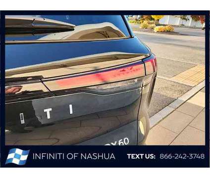 2025 Infiniti QX60 PURE AWD is a Black 2025 Infiniti QX60 Pure SUV in Nashua NH