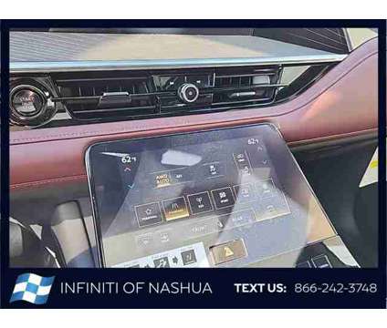 2025 Infiniti QX80 AUTOGRAPH AWD is a Black 2025 Infiniti QX80 SUV in Nashua NH