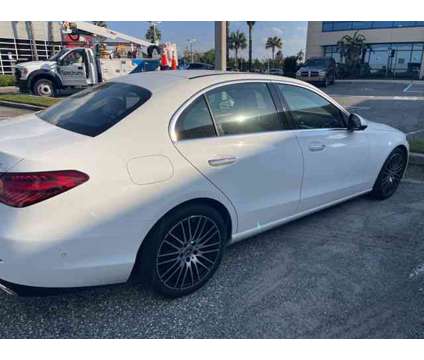 2023 Mercedes-Benz C-Class C 300 is a White 2023 Mercedes-Benz C Class C300 Car for Sale in Orlando FL